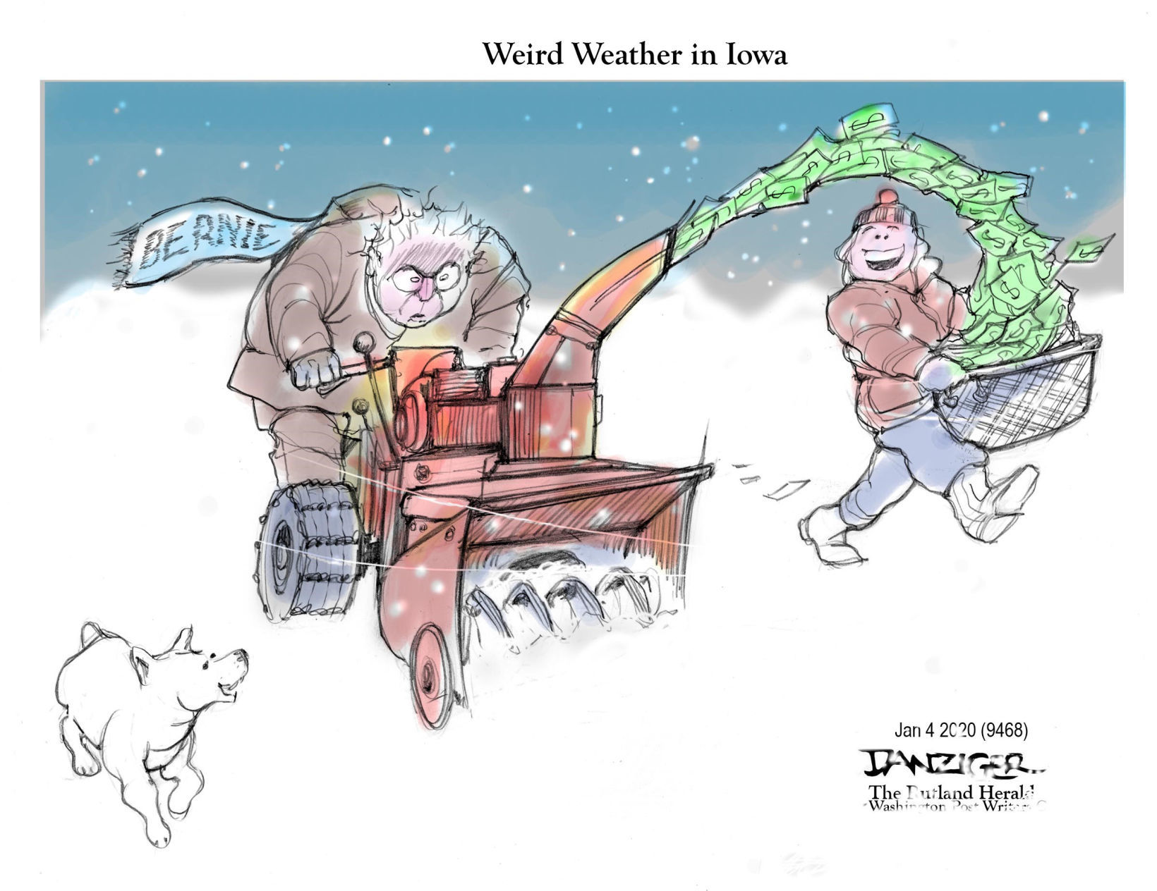 Jeff Danziger cartoon